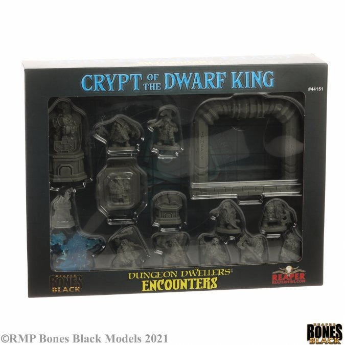 Crypt of the Dwarf King Boxed Set: Bones Black RPR 44151