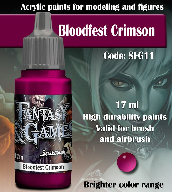 Fantasy & Games: Bloodfest Crimson S75 SFG-11