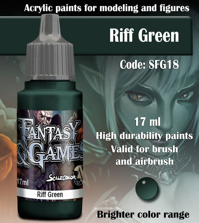 Fantasy & Games: Riff Green S75 SFG-18