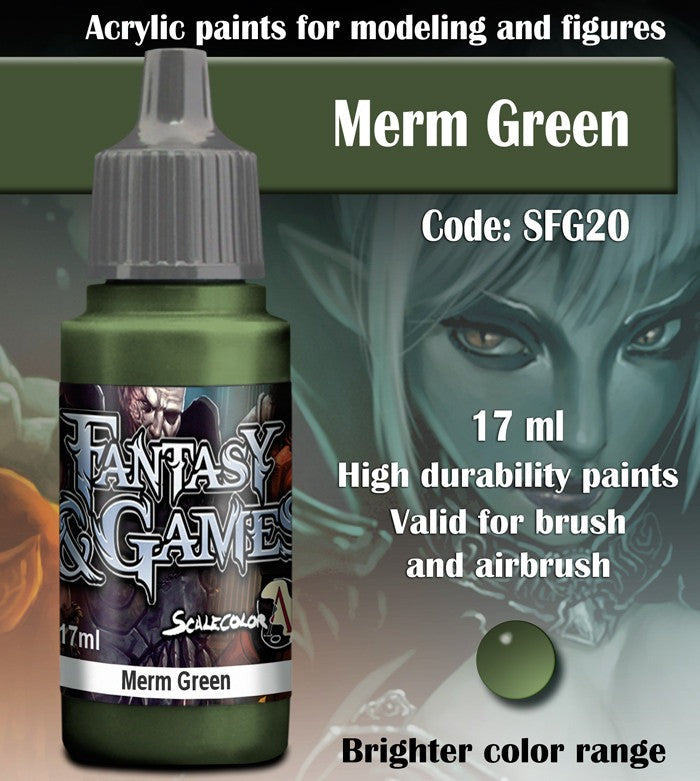 Fantasy & Games: Merm Green S75 SFG-20