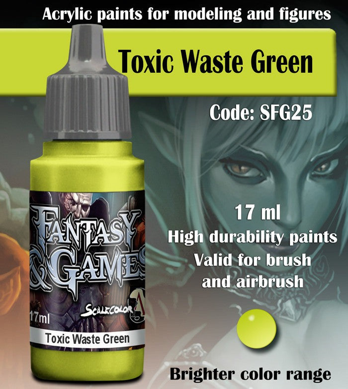 Fantasy & Games: Toxic Waste Green S75 SFG-25