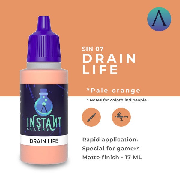 Instant Colors: Drain Life S75 SIN-07