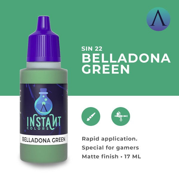 Instant Colors: Belladonna Green S75 SIN-22