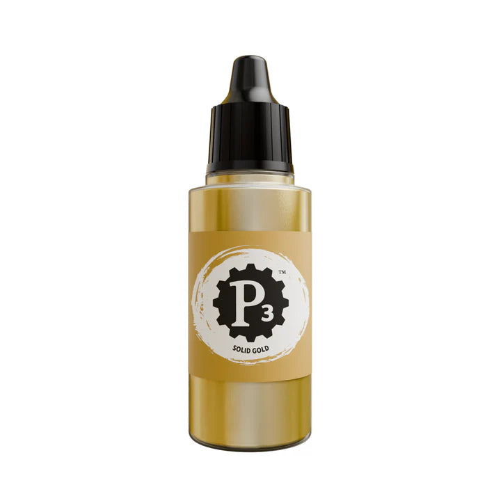 P3 Paints: Metallics - Solid Gold (18ml) SFL SFP3-N234