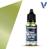 True Metallic Metal: Light - Amber Green (18ml) VAL 77115
