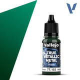True Metallic Metal: Shade - Beetle Green (18ml) VAL 77153