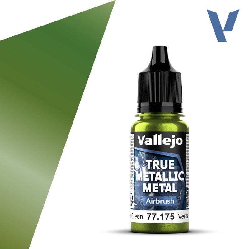 True Metallic Metal: Airbrush - Amber Green (18ml) VAL 77175