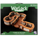 WarLock Tiles - WizKids 4D Settings: Expansion Pack - 1 in Town & Village Angles & Curves WZK 16532