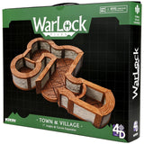 WarLock Tiles - WizKids 4D Settings: Expansion Pack - 1 in Town & Village Angles & Curves WZK 16532