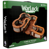 WarLock Tiles - WizKids 4D Settings: Expansion Pack - 1 in Town & Village Angles & Curves WZK 16532