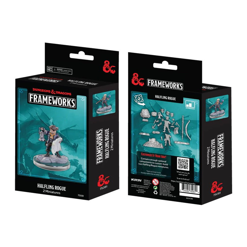 D&D Frameworks: Male Halfling Rogue WZK 75081