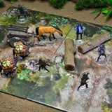 WarLock Tiles - WizKids 4D Settings: Encounter in a Box - Wagon Ambush WZK 76500