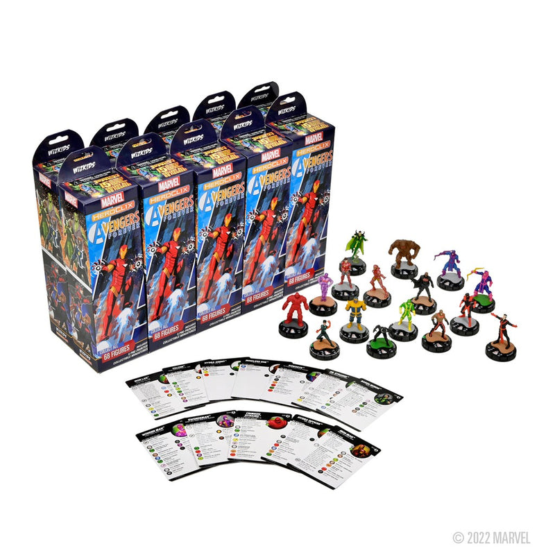 Marvel HeroClix: Avengers Forever Booster Brick (10) WZK 84855