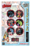 Marvel HeroClix: Avengers 60th Anniversary Dice & Token Pack WZK 84908