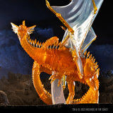 D&D Icons of the Realms: Adult Topaz Dragon WZK 96165