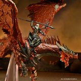D&D Icons of the Realms:  Dragonlance - Kansaldi on Red Dragon (Set 25) WZK 96225