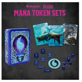 MTG: Token Set- Blue Mana Metal Token Set