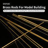 DSPIAE Brass Bars For Modeling 3.0mm (5pcs)