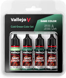 Vallejo Game Color Set: Cold Green 4x18ml