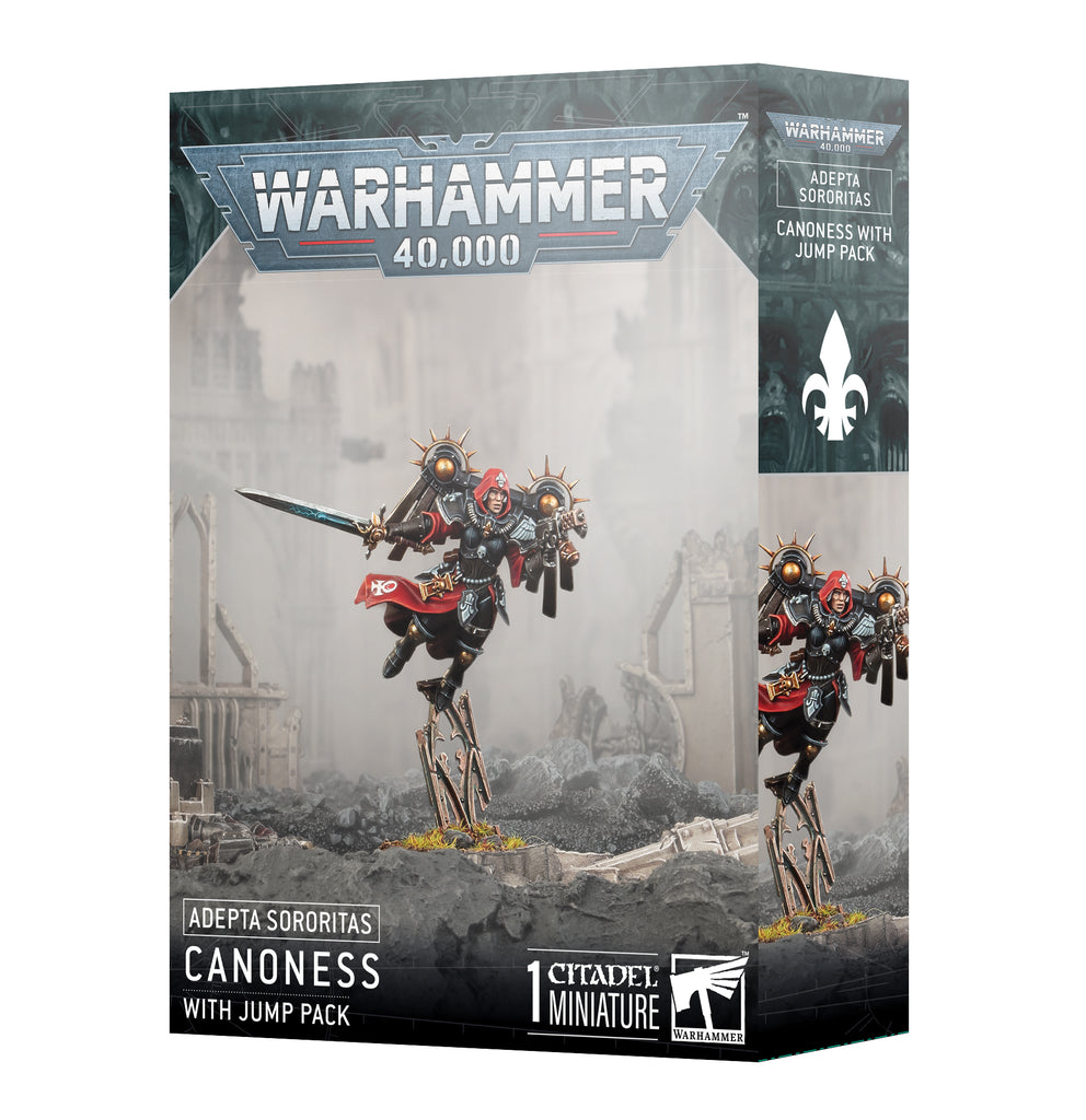 Adepta Sororitas: Canoness with Jump Pack GAW  52-61
