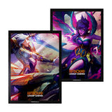 RIFTBOUND: LEAGUE OF LEGENDS TCG VENDETTA KAYLE VS MORGANA ART SLEEVES 100CT