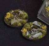 Gamers Grass Battle Ready Bases - Highland - Oval 60mm (x4)