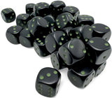 OPAQUE 36D6 BLACK/GREEN 12MM