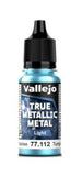 True Metallic Metal: Light- Hydra Turquoise, 18 ml.