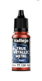 True Metallic Metal: Base- Ruby Red, 18 ml.