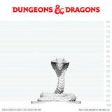 DND NOLZUR'S MARVELOUS UNPAINTED MINIATURES: W29 GUARDIAN NAGA (72)