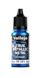 True Metallic Metal: Airbrush- Sapphire Blue, 18 ml.