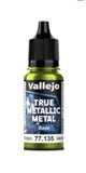 True Metallic Metal: Base- Amber Green, 18 ml.