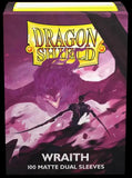 DRAGON SHIELD 100CT BOX DUAL MATTE WRAITH