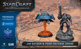 STARCRAFT: TERRAN - JIM RAYNOR & POINT DEFENSE DRONE (36)