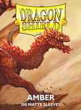 DRAGON SHIELD 100CT BOX MATTE AMBER
