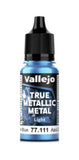True Metallic Metal: Light- Sapphire Blue, 18 ml.
