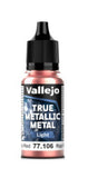 True Metallic Metal: Light- Ruby Red, 18 ml.