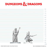 DND NOLZUR'S MARVELOUS UNPAINTED MINIATURES: W29 CULTIST OF BHAAL N CULTIST OF MYRKUL (144)