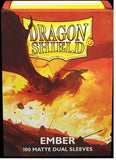 DRAGON SHIELD 100CT BOX DUAL MATTE EMBER