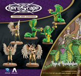 HEROSCAPE: ELITES OF ULLAR AND RANOC VIPERS ARMY EXPANSION (6)