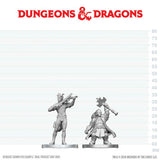 DND NOLZUR'S MARVELOUS UNPAINTED MINIATURES: W29 TIEFLING BARD N DWARF CLERIC (144)