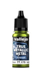 True Metallic Metal: Airbrush- Amber Green, 18 ml.