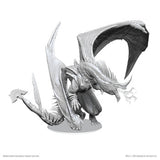 DND UNPAINTED MINIS ANCIENT BLUE DRAGON (2)