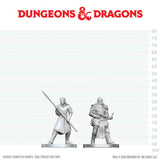 DND NOLZUR'S MARVELOUS UNPAINTED MINIATURES: W29 TOWN GUARDS (144)