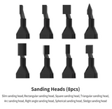 DSPIAE RA-10 Sanding Head For Reciprocating Sander