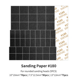 DSPIAE MSP-ES01 Sanding Paper for Arc Reciprocating Sanding Head#180