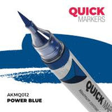 AK Interactive Power Blue - Quick Marker