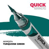 AK Interactive Turquoise Green - Quick Marker