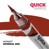 AK Interactive Infernal Red - Quick Marker
