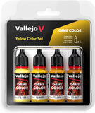 Vallejo Game Color Set: Yellow 4x18ml